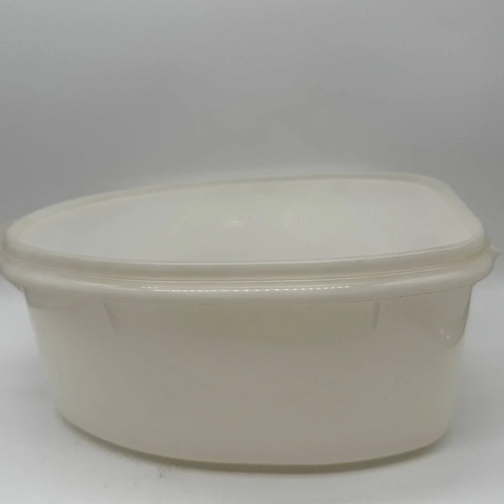 Vintage Tupperware Flavor Saver Roast Ham Keeper 3 Pc Container Insert Lid 487